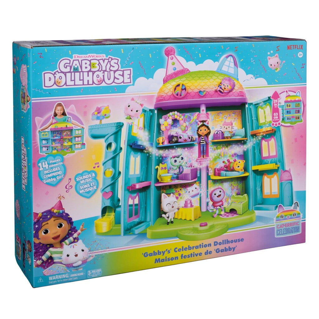 Gabby's Dollhouse Gabby's Celebration Poppenhuis (Nuovo)