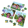 Puzzle de madera Dora 3 Pack en caja de madera (3x24 piezas)