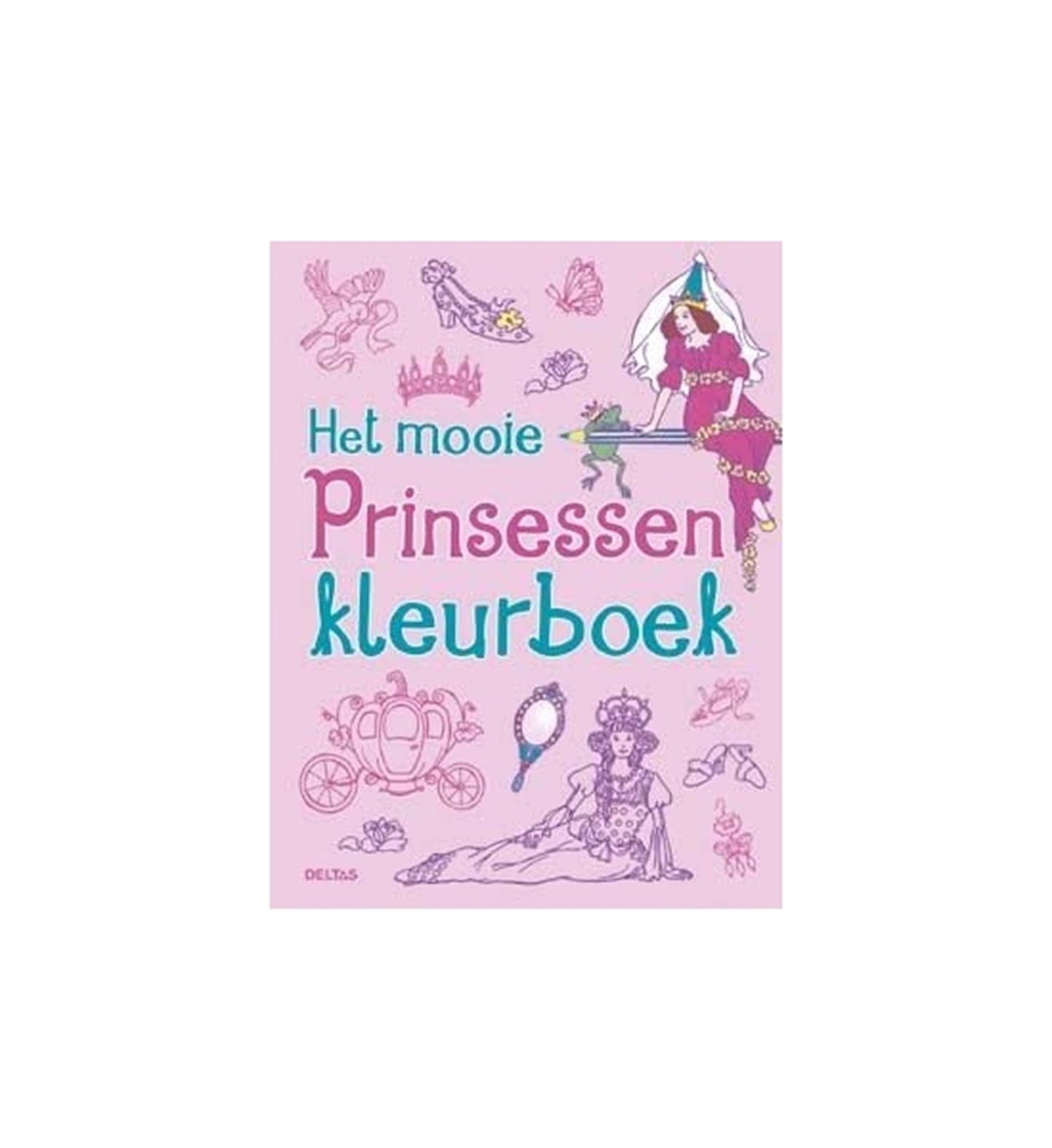 Il bellissimo libro da colorare principessa