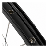 Rueda trasera Shimano 28 1 buje nexus 8 de 4 pulgadas (negro) - llanta zac2000 (negra) con radios de acero inoxidable - para freno de disco