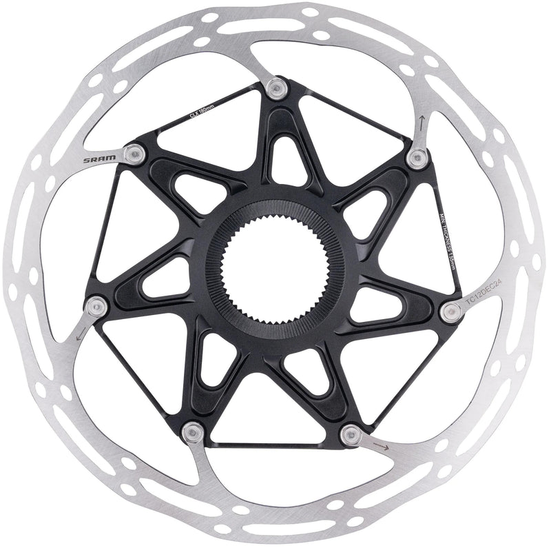 Sram bremsscheibe centerline x rotor centerline x 180mm with lockring