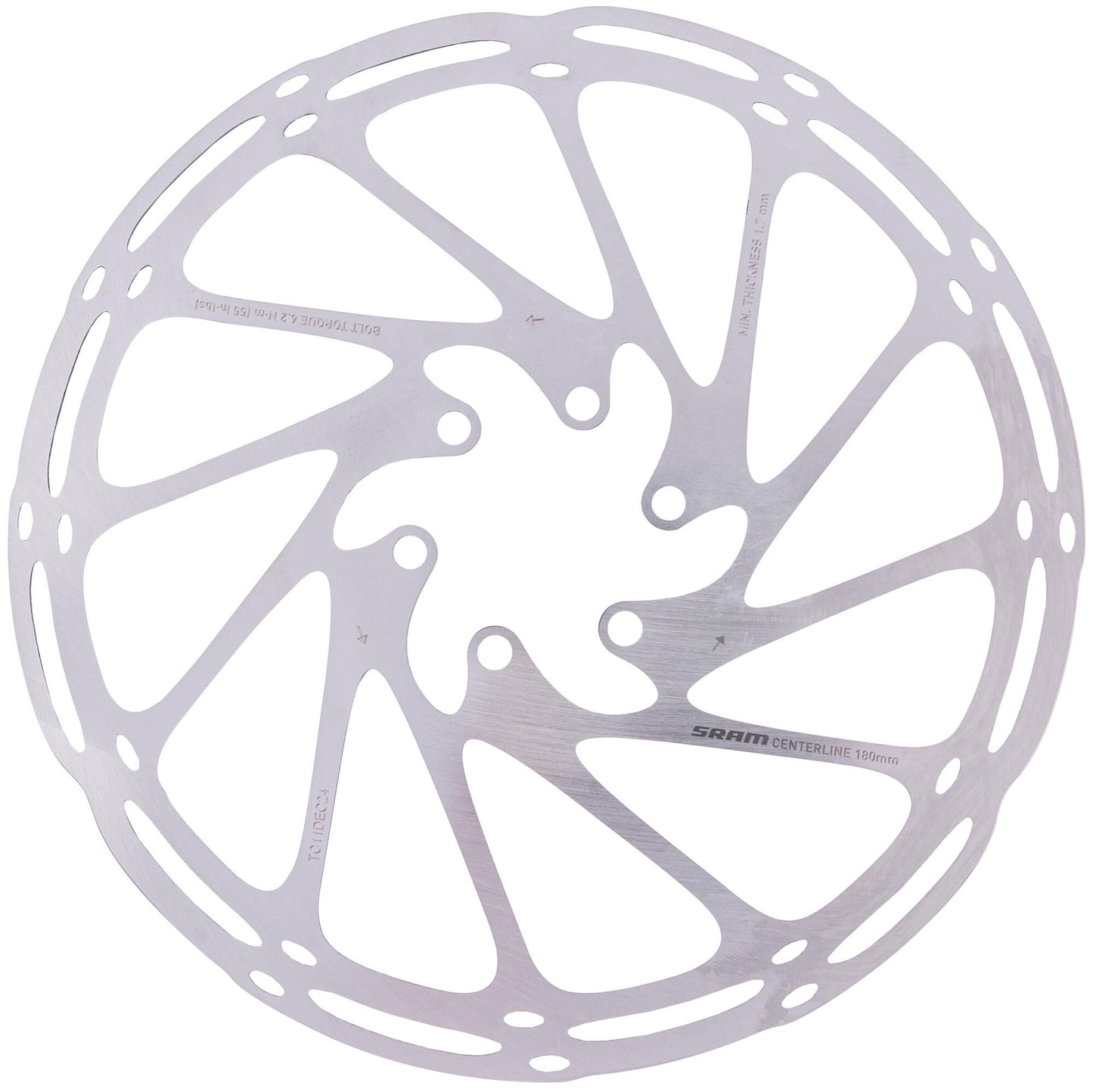 Rotori di freni SRAM 180 mm Centerline 6-bule