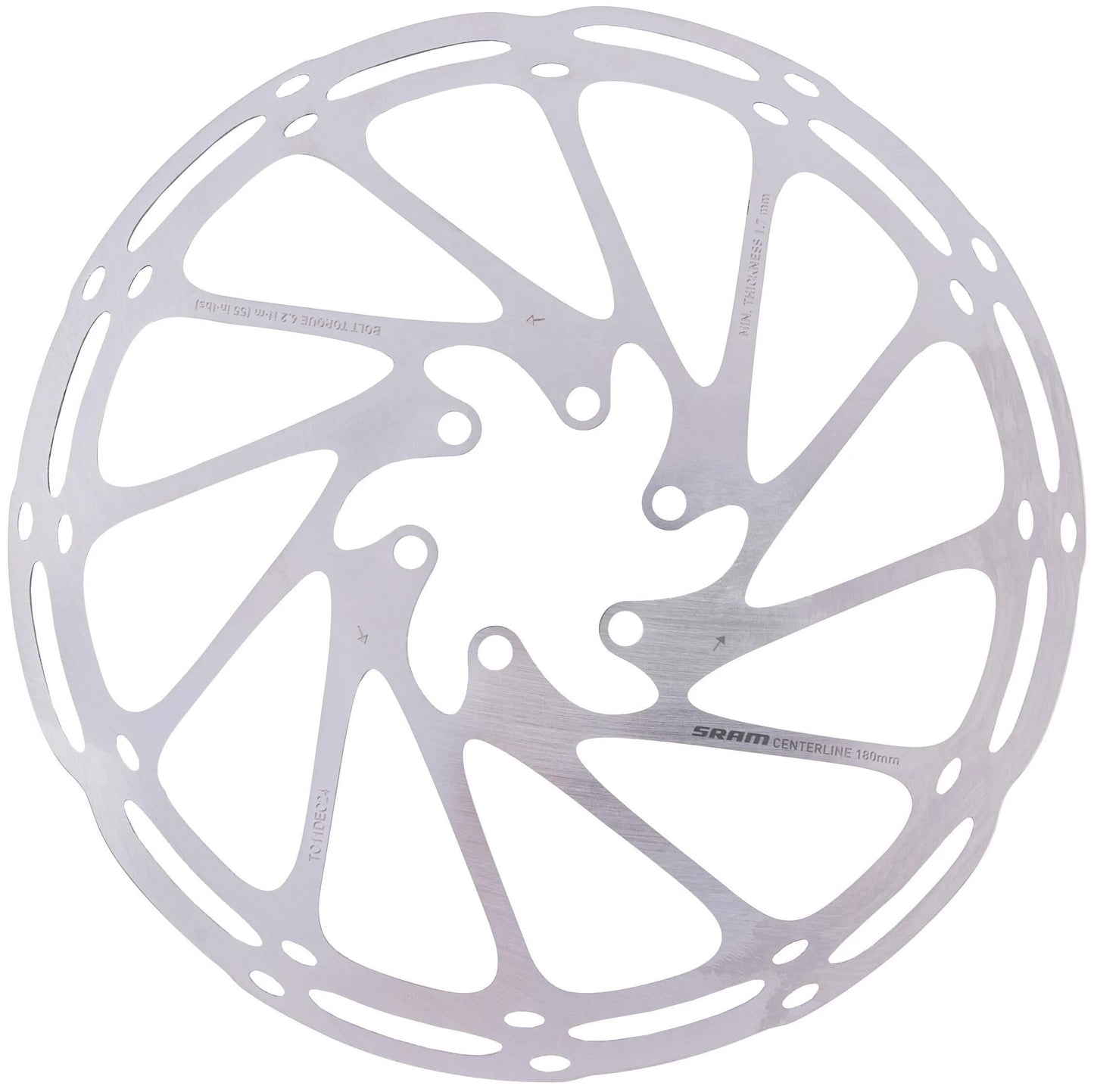 Rotori di freni SRAM 180 mm Centerline 6-bule