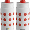 Botella de agua Elite Fly Tour de Francia Trinkfl. mosca tour d e francia lunares rojos 550ml