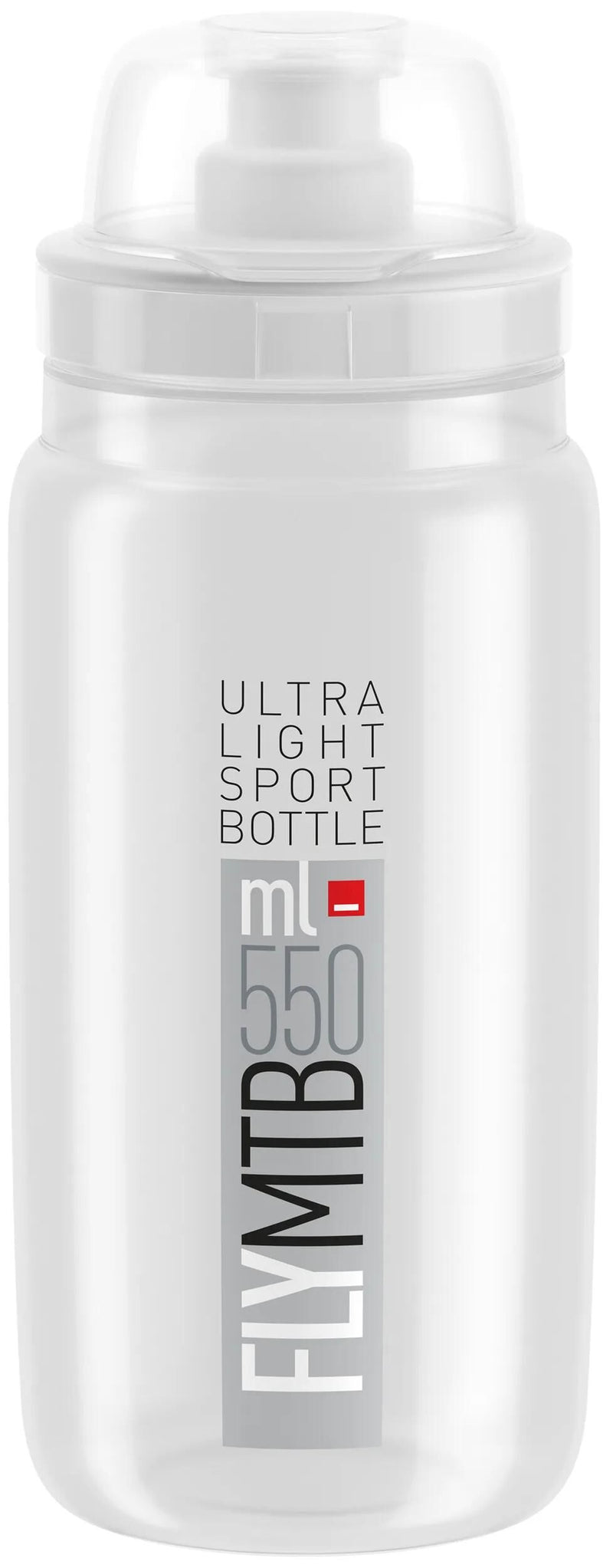 Bidón Elite fly mtb mod. 20 botellas fly mtb 550ml gris claro