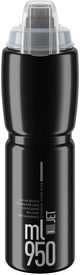 Bidón Elite jet plus bidón jet plus 950ml negro gris con tapón