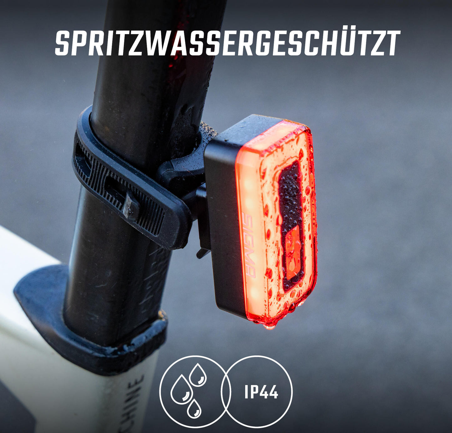 Luz trasera sigma sport hiro 70 luz trasera sigma batería hiro 70