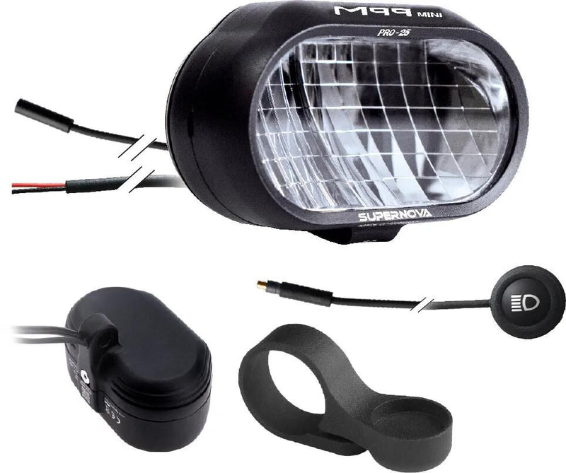 Supernova Supernova M99 Mini 45 fari per e-bike, E1