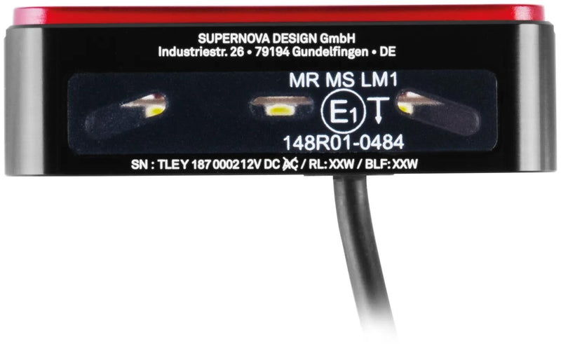 Supernova Supern a luce posteriore. Tl3 pro s nero