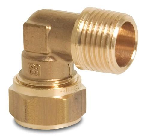 Giunto di transizione ad angolo retto Bonfix 15x1 2 compressione est.