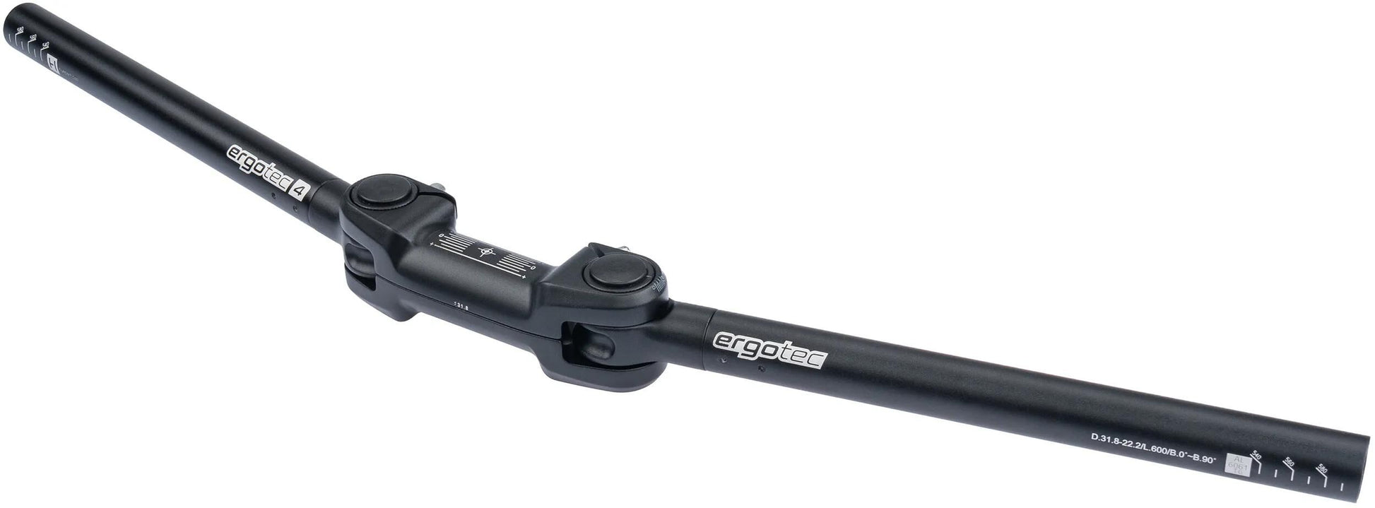 Primo sterzo AHS Superlight 31.8 Black regolabile