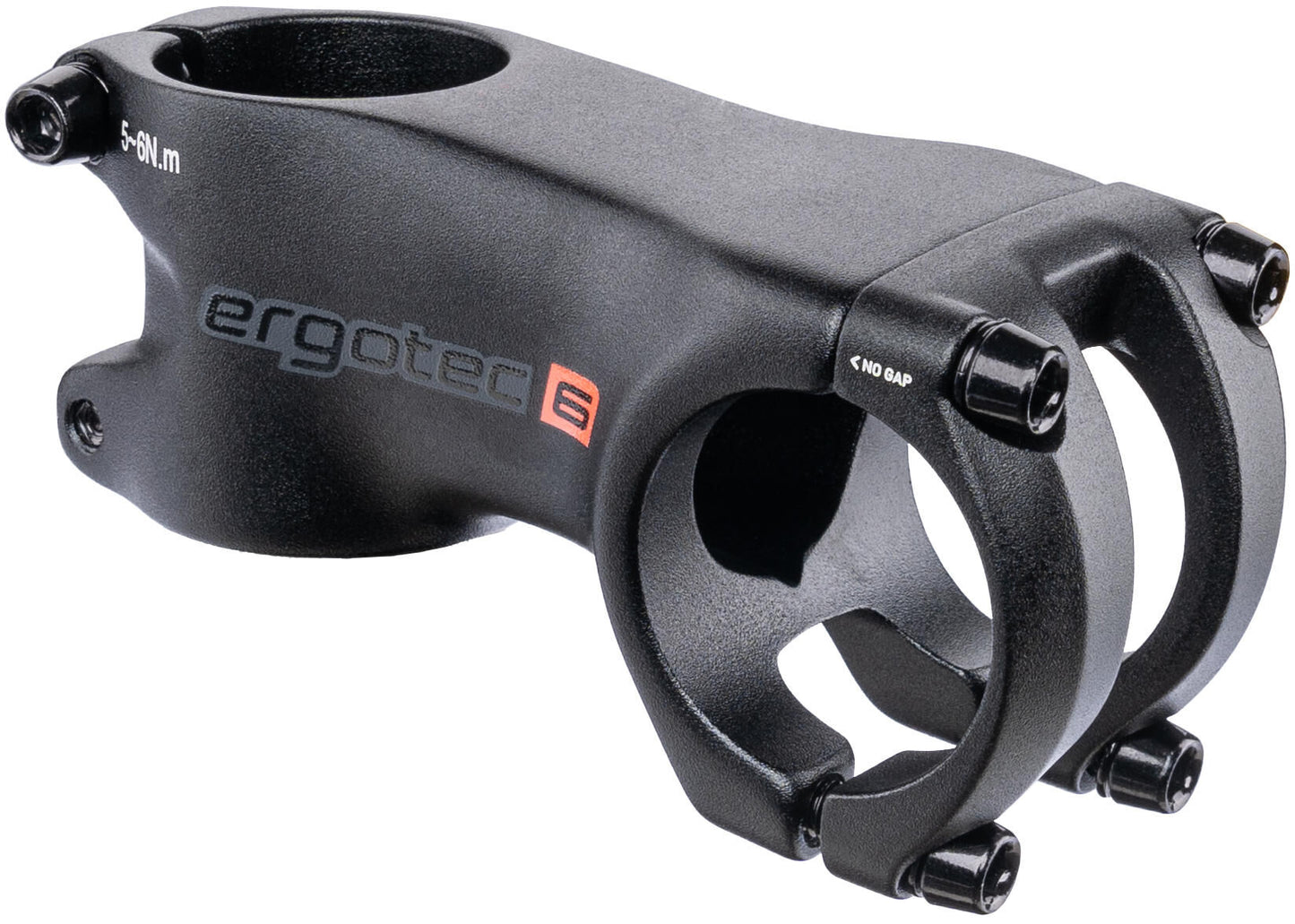 Ergotec stuurpen hake ahead 28,6 31,8 60mm -8� alu zwart