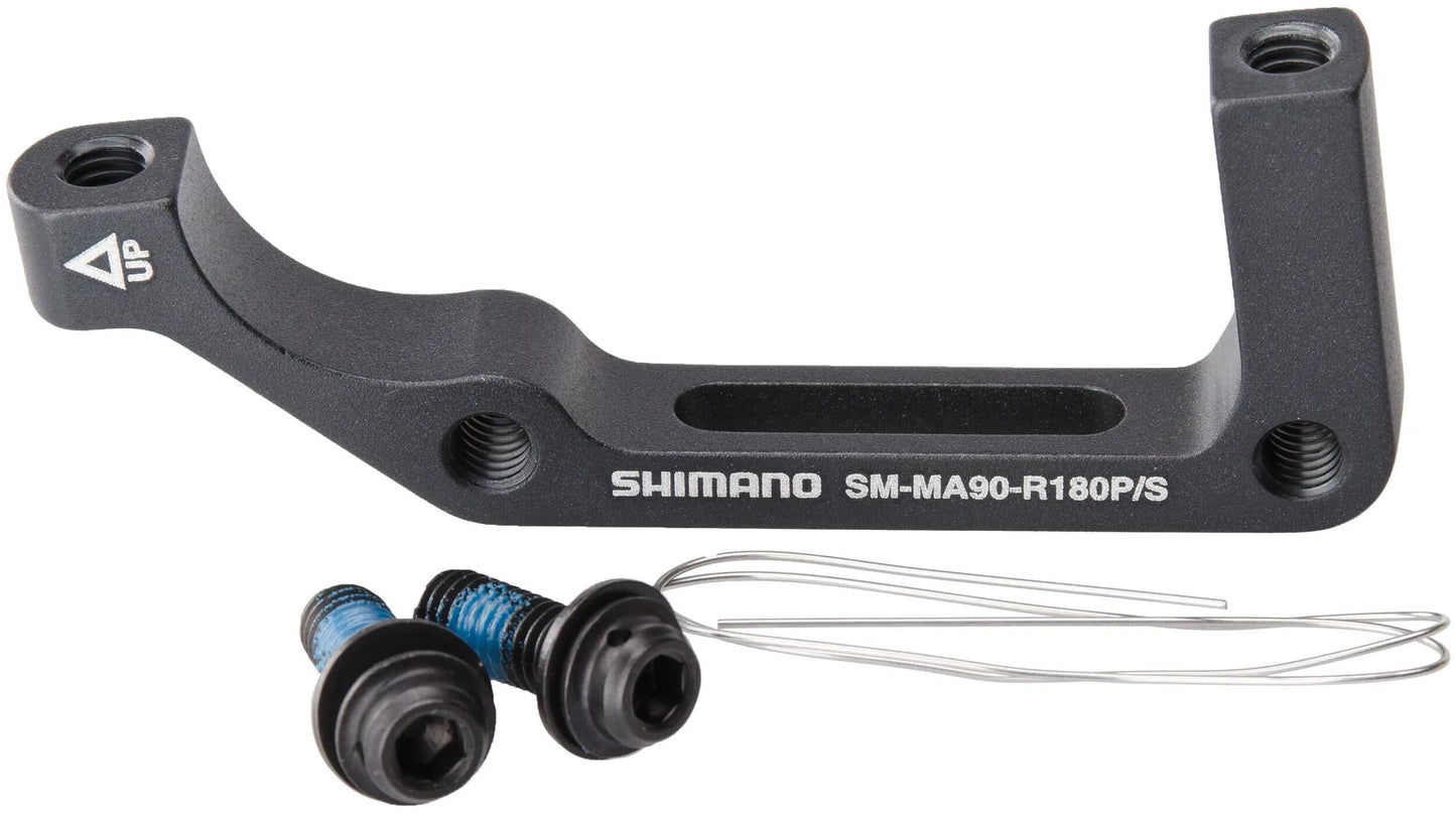 Shimano remblokhouder adapter disc br.adapter shim. pm is 180mm rear