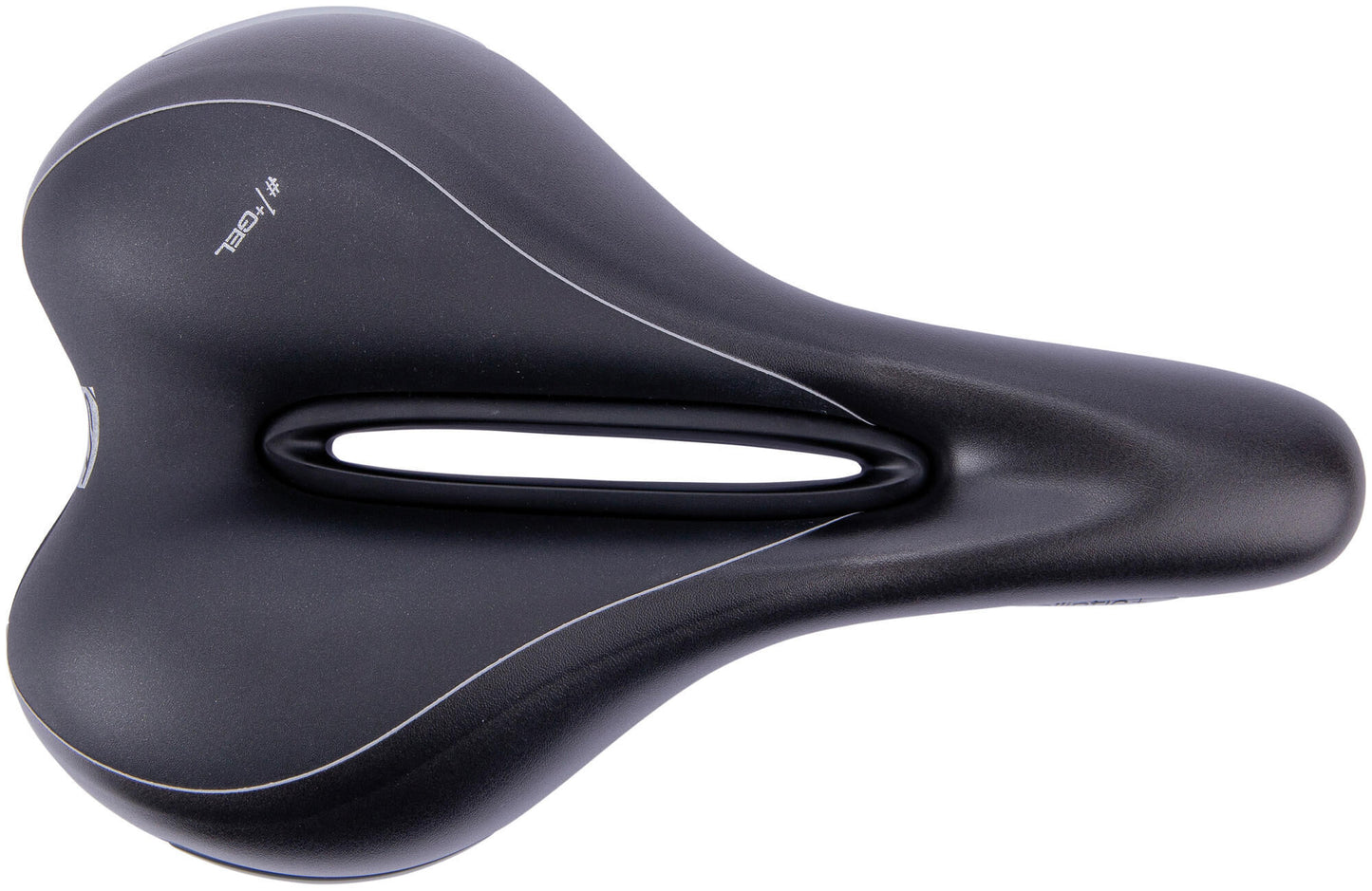 Contec sillín elliptic + ct sillín elliptic+ trekking caballero negro plata
