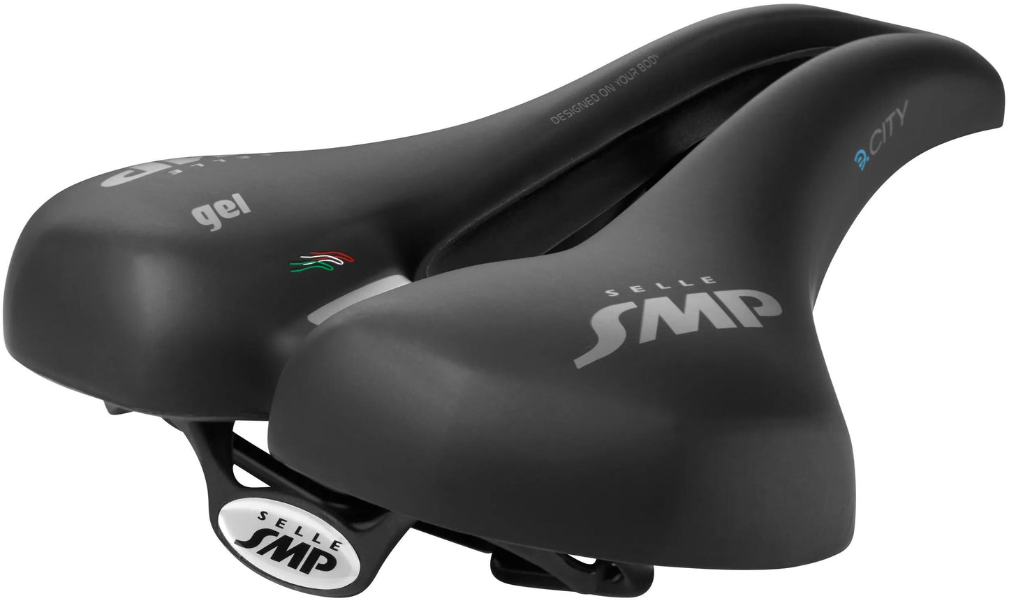Gel di e-città sella SMP nero