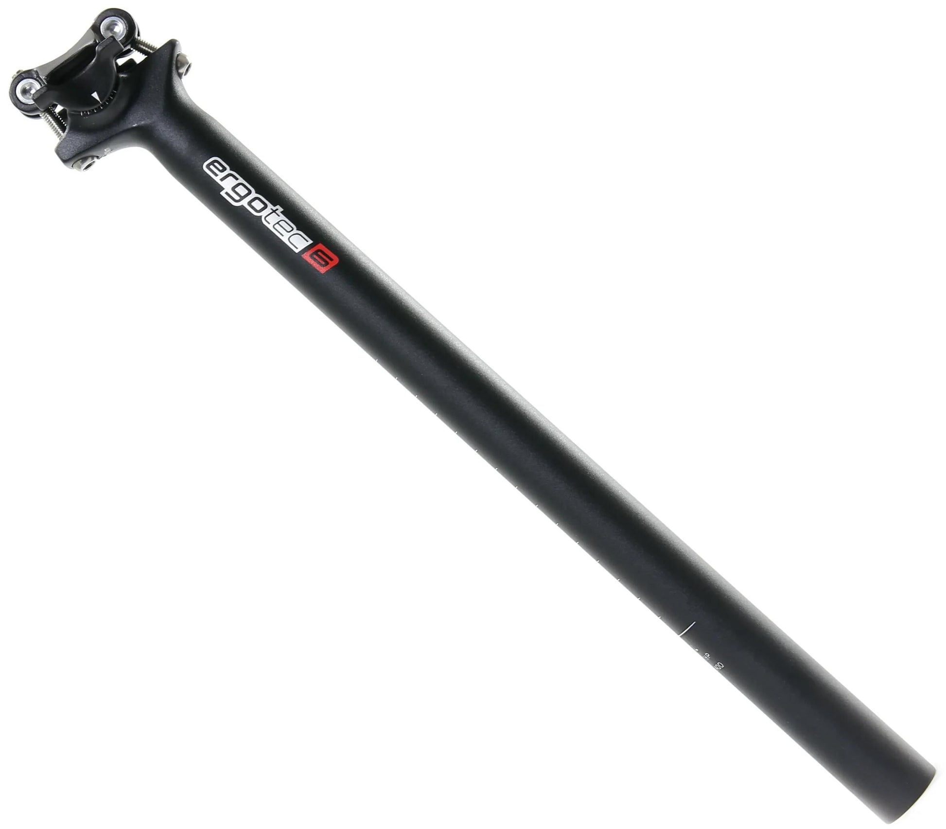 Ergotec Zadelpen Skalar 31.6x400mm Alu zwart