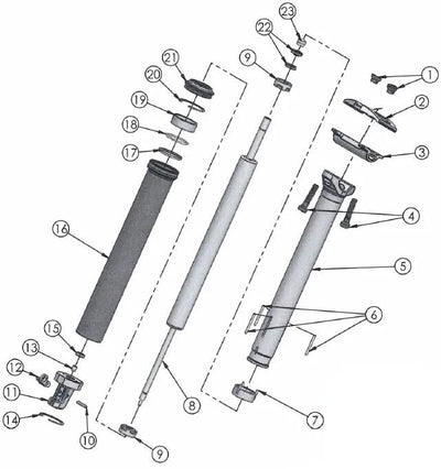 Kit di servizio Contec Nara Drop droplx kit a