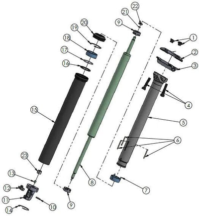 Kit di servizio contac kit nara drop a