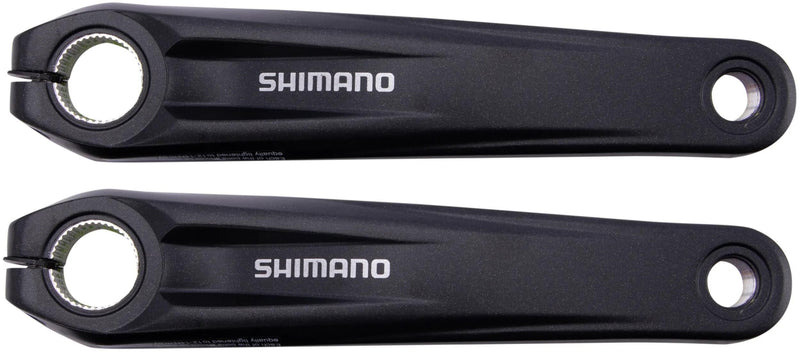 SHIMANO CIRANTE PASOS L+R E8000 Longitud de la manivela 175 mm de negro