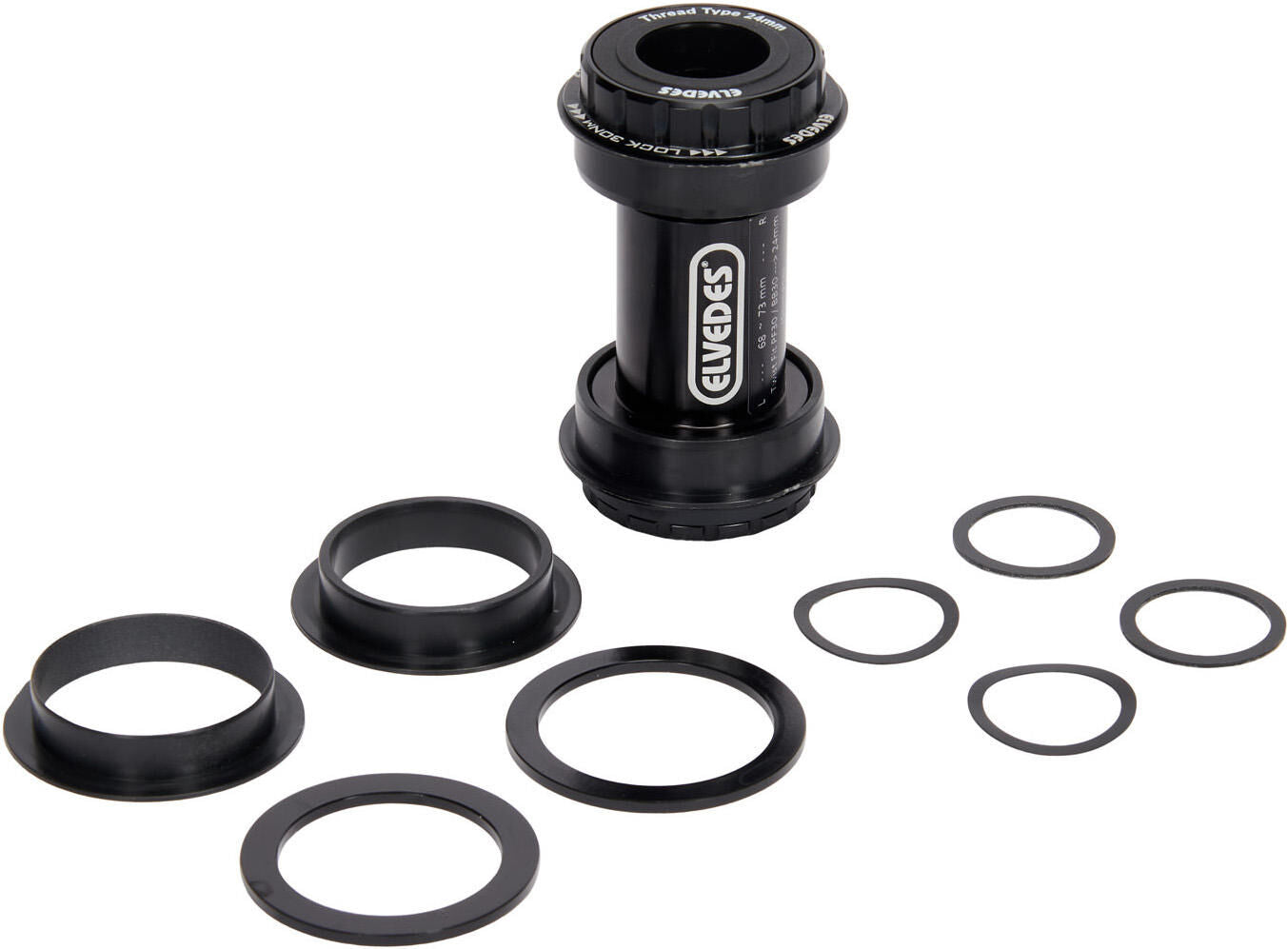 Set cuscinetti movimento centrale Elvedes twist fit bb30