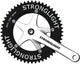 Stronglight crankstel track 2000 crankset strongl. track 2000 1sp 44t 170mm