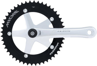 Miche Crankstel Pista ha avanzato 170 mm 48tds. 1 8 argento