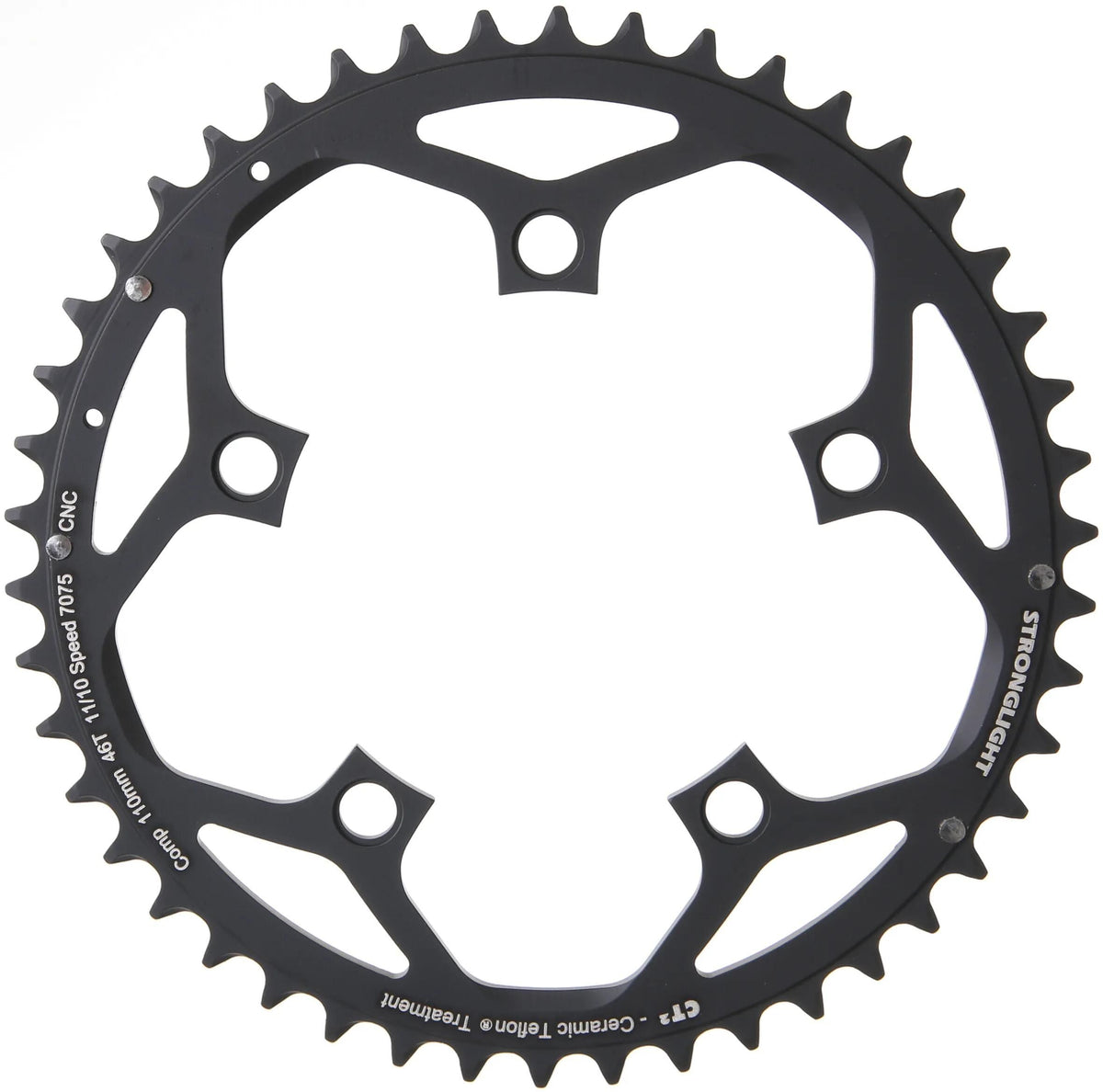 Stronglight kettingblad ct2 chain ring strongl.ct2 46t 110mm