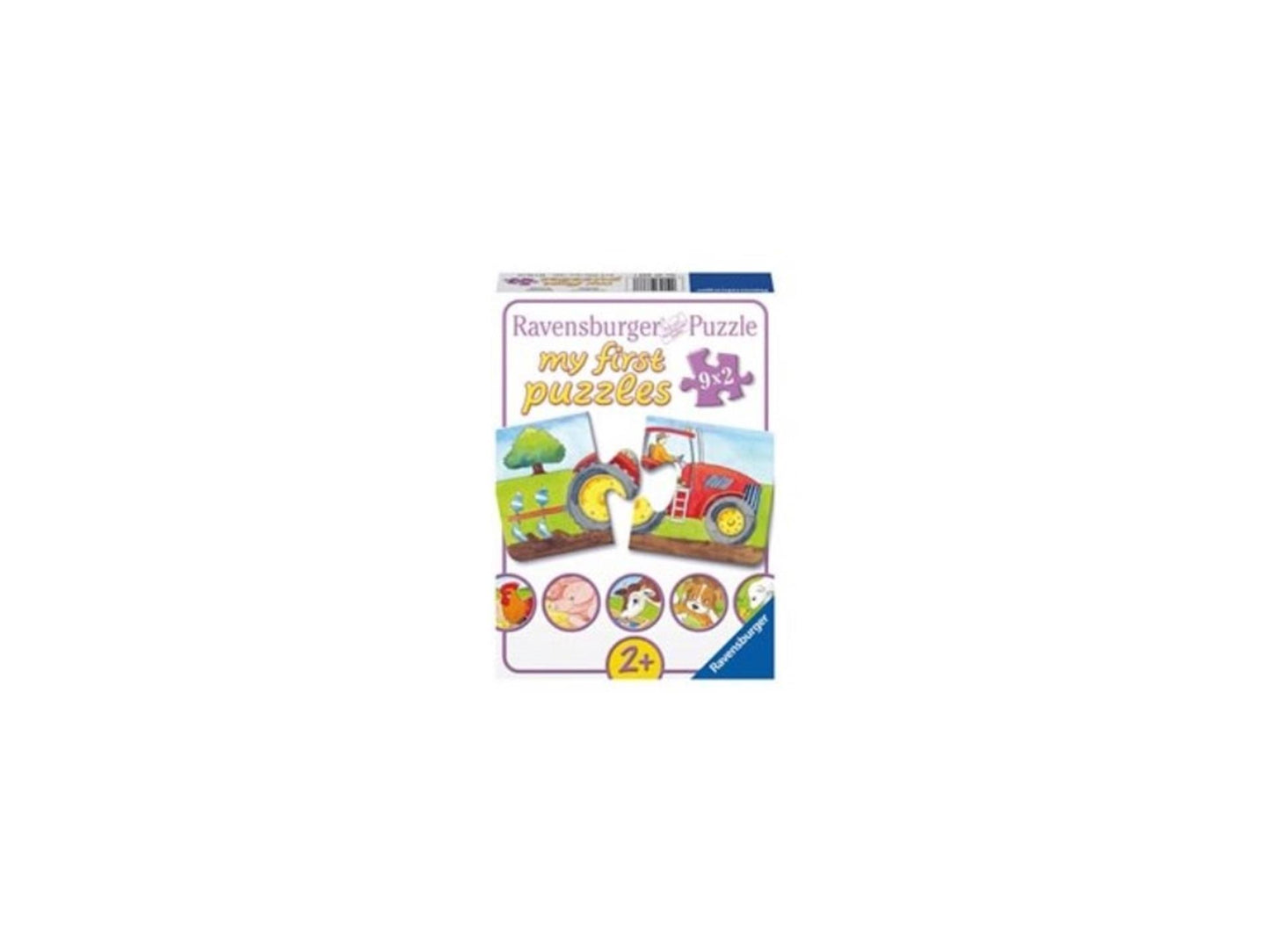 Ravensburger puzzel op de boerderij 9x2pcs