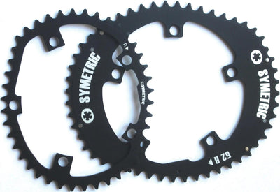 O.symetric kettingblad chain ring 38 52t kit