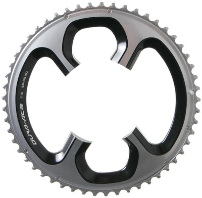 Shimano kettingblad dura ace fc-9000 chain ring shim. duraace 53t.4-arm,110mm,fc9000