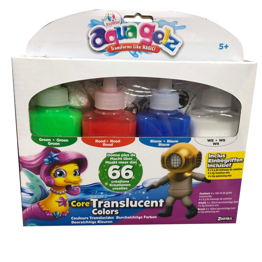 Aqua Gelz Aqua Gelz Translucent Colors Refill Set 8-piece