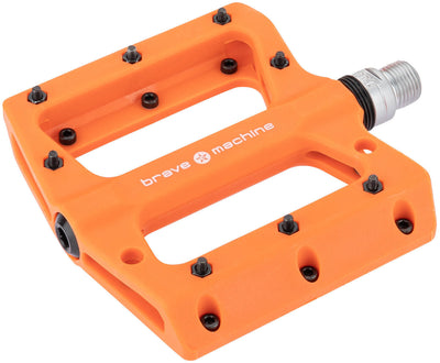Brave platformpedaal dirt 2 platf.pedal dirt2 orange