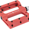 Brave platformpedaal dirt 2 platf.pedal dirt2 red