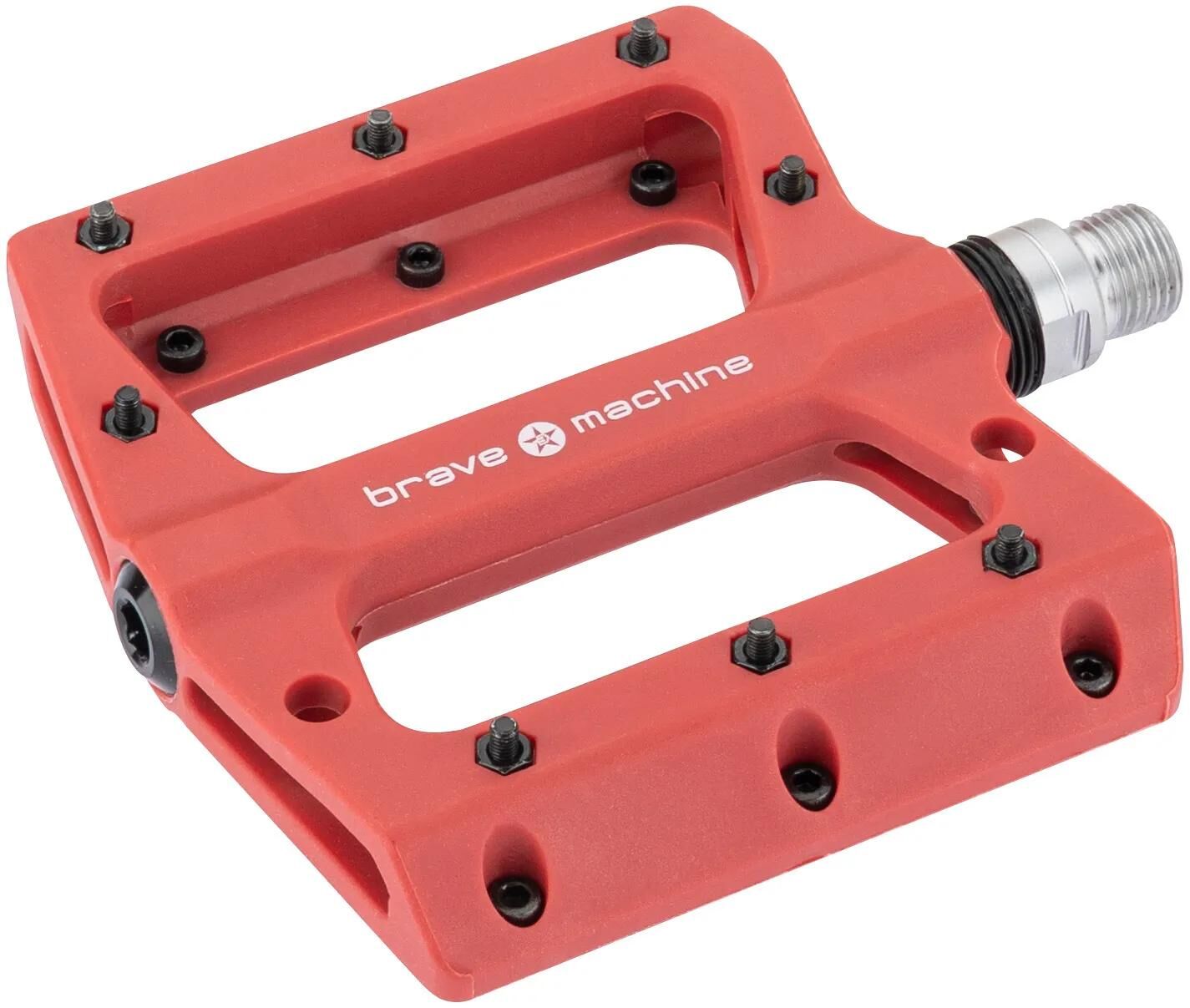 Coraggioso platf.pedal dirt2 rosso