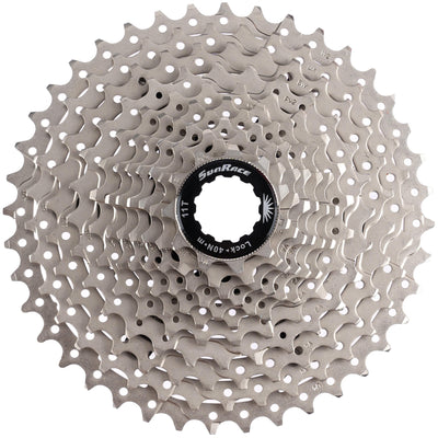 SunRace csms8 cassette 11 speed 11-40t. zilver in box
