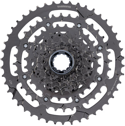 Shimano Cassette Segnali 9V 11-46T CS-LG400 NERO