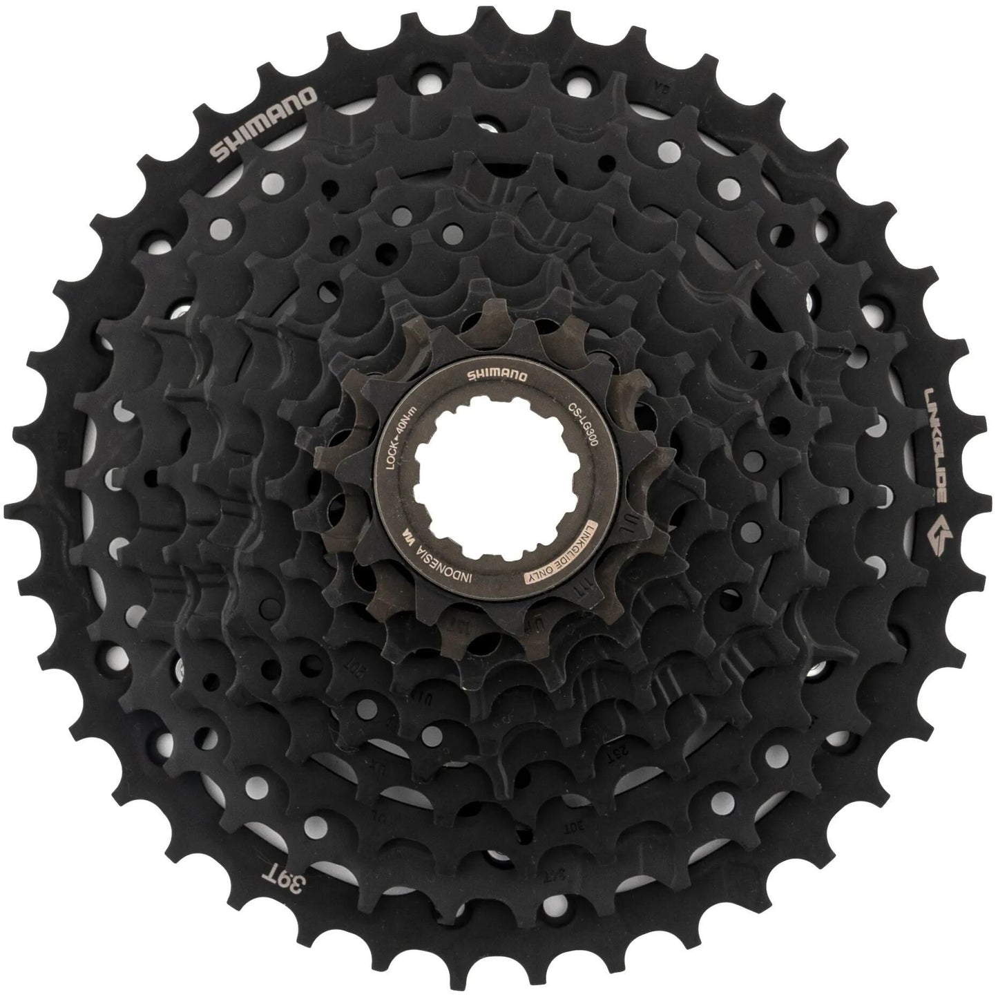 Shimano Cassette Segnali 10V 11-39T CS-LG300 NERO