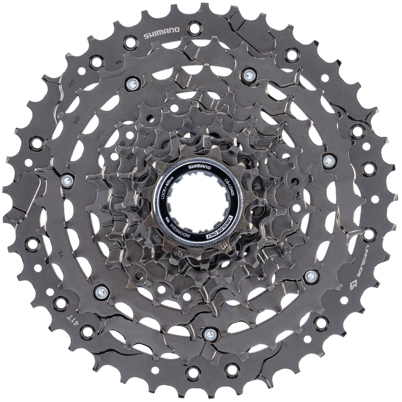 Shimano Cassette Segnali 9V 11-41t CS-LG400 NERO