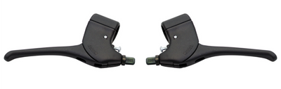 Saccon remhendel kunststof per set, zwart