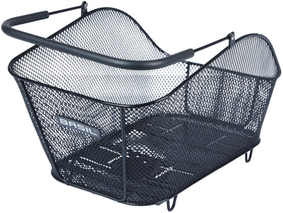 Basil Bicicleta icono de cesta M Multi Sistema NX 12 litros 39 x 24 x 13 - Negro