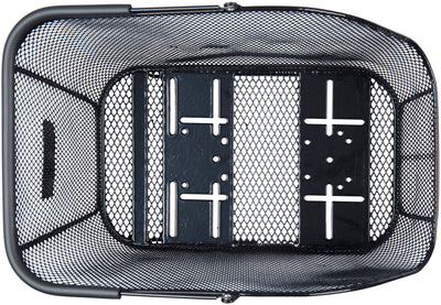 Basil Bicicleta icono de cesta M Multi Sistema NX 12 litros 39 x 24 x 13 - Negro