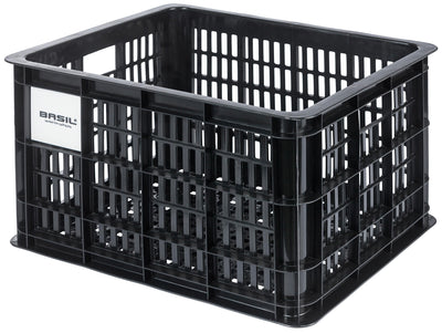 Basil Krat M recicla de plástico Mik 29.5L Negro