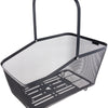 Contec borsa scuola cestino, sul retro corto multi ct hr cestini corto multi acciaio 41x21x25 20 cm nero
