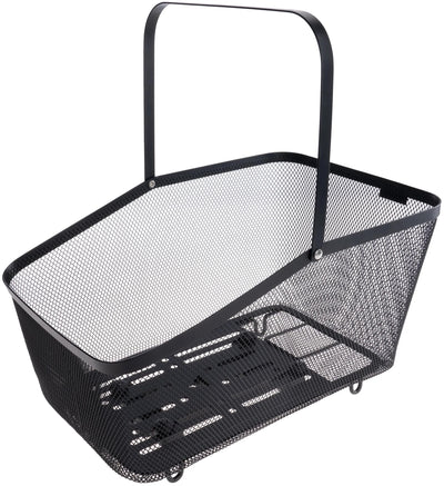 Cestino per borsa scuola Contec, sul retro di corto mik 2.0 ct hr-cestino corto mik 2. acciaio 41x21x25 20 cm nero