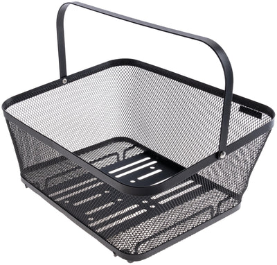 Cestino bicicletta Contec, posteriore vero multi ct hr-basket vero multi acciaio 40x30x18 14 cm nero