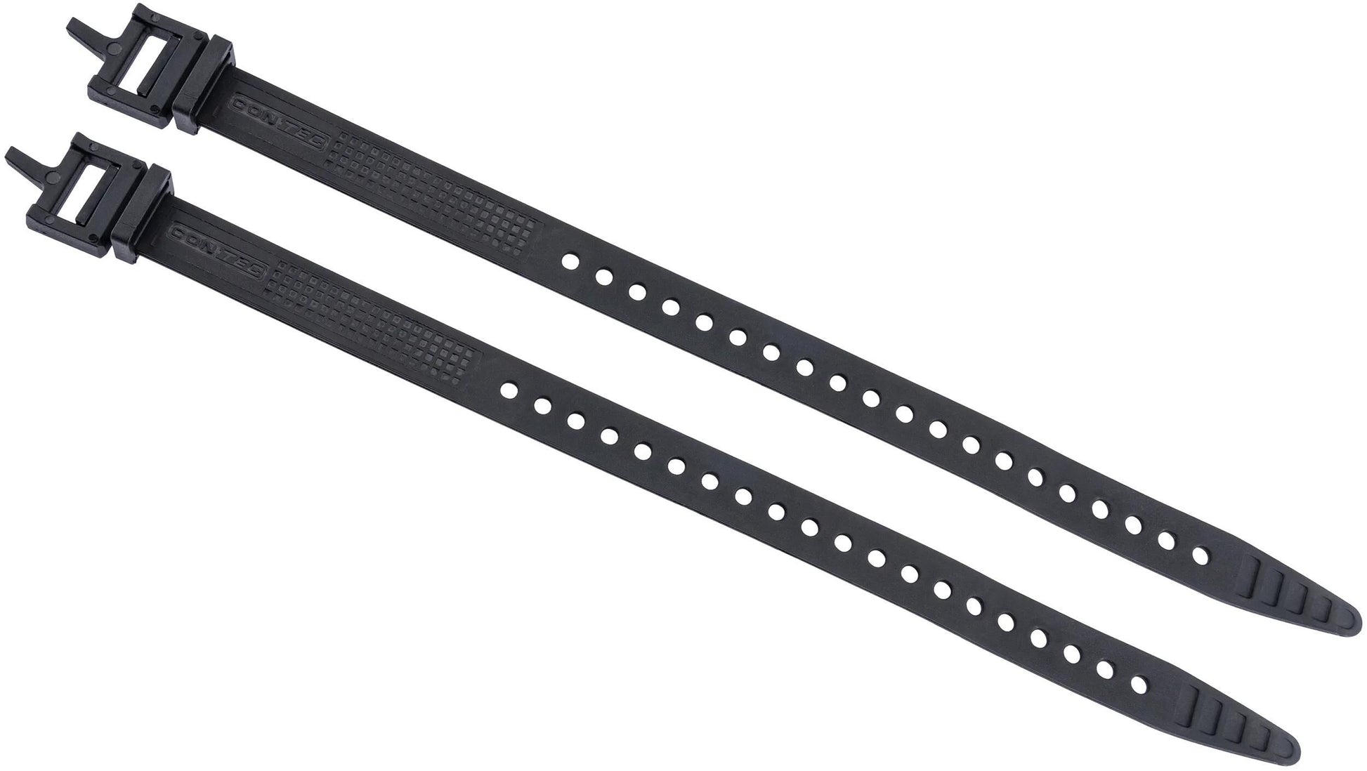 Contec cinghia portante fixstrap ct cinghie di ancoraggio fixstra b19xl360mm, nero, 2 pezzi