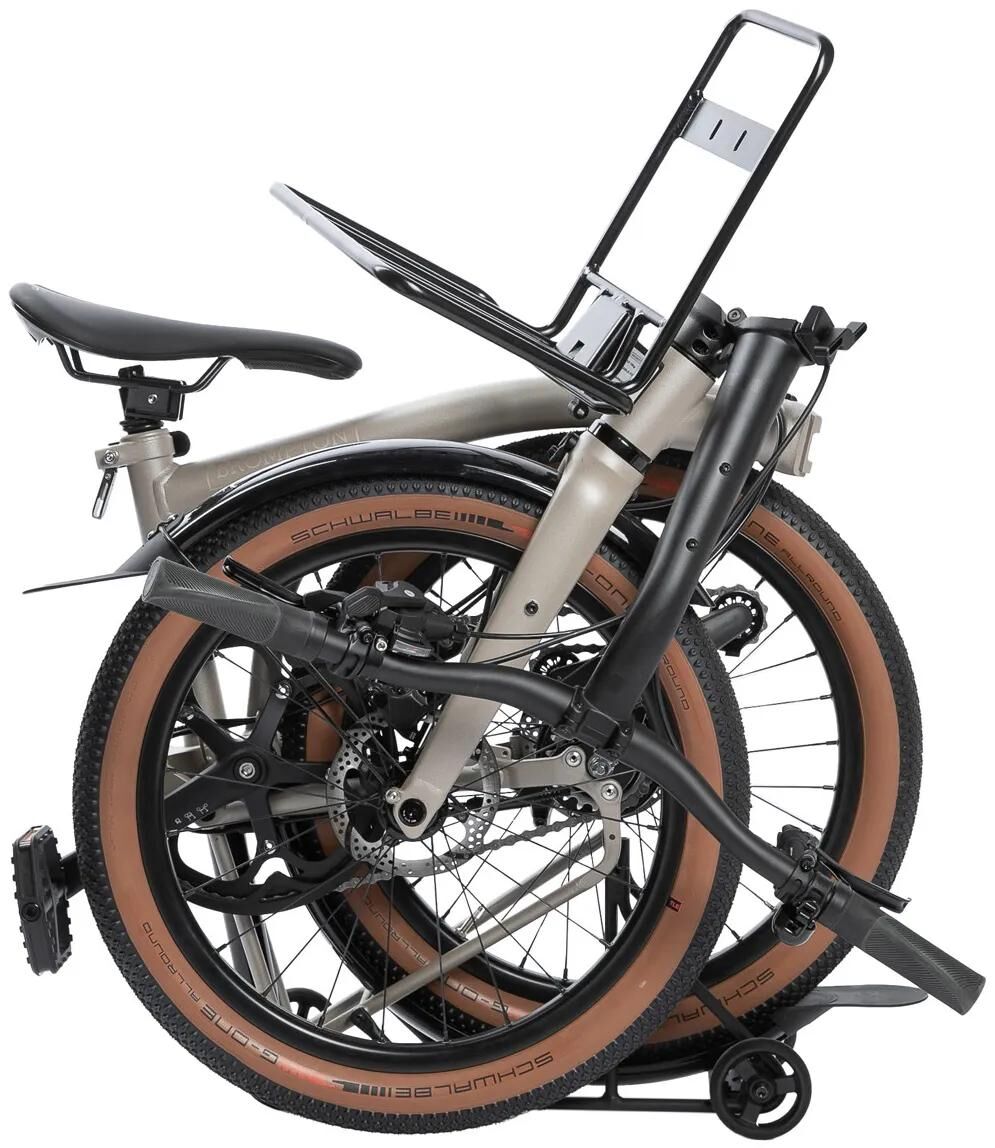 Fahrer Front Carrier XL Alu Brompton Vello Negro