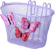 Basilio Jasmin Butterfly - Cesta para bicicletas para niños - frontal o en la parte posterior - lila