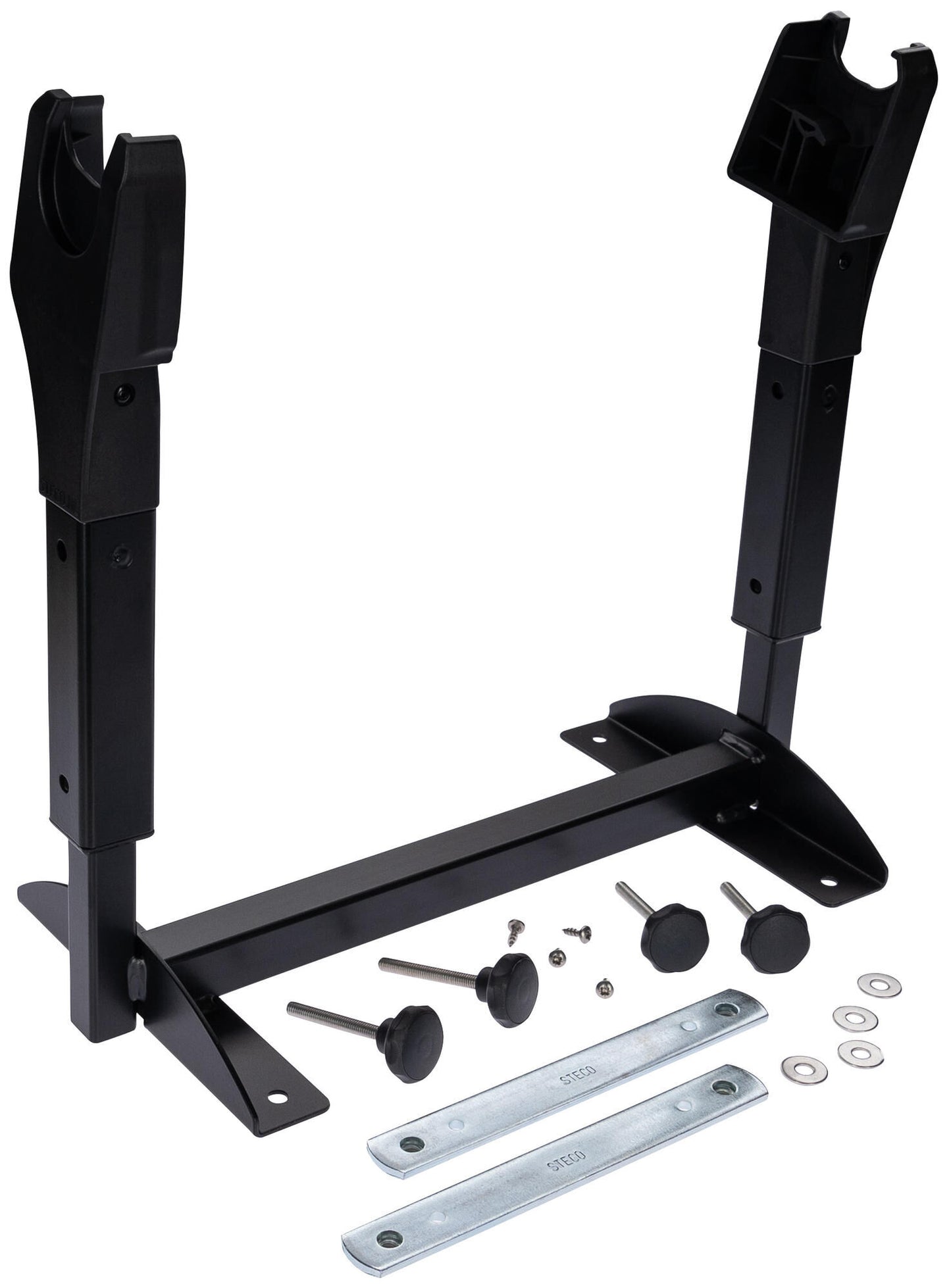 Steco Mini Mee Maxi COSI Adattatore per la bici da carico opaco nero