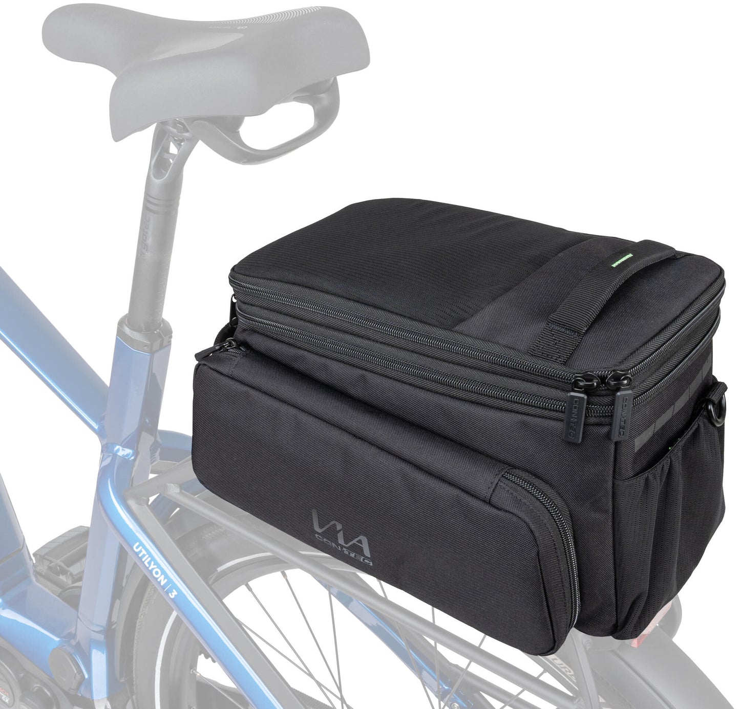 Contec bagagedragertas via explorer ct pannier bag via explorer rt black